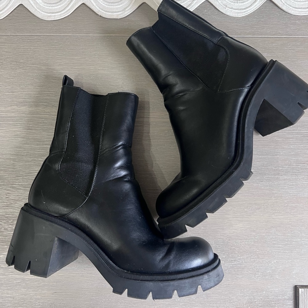 Zara Black Ankle Boots
